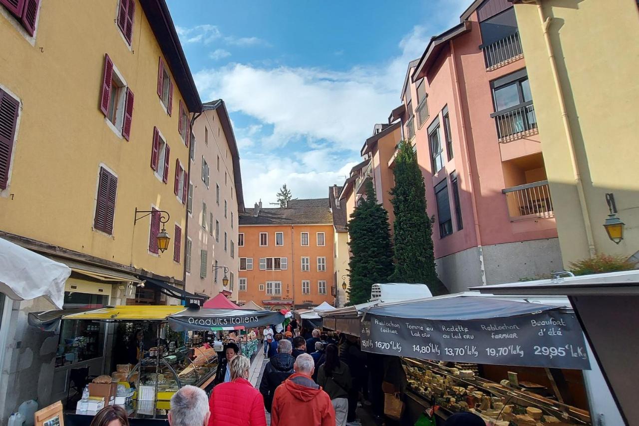 Dolce Vita: 2 Personnes, Douillet, Cosy & Central Annecy Bagian luar foto